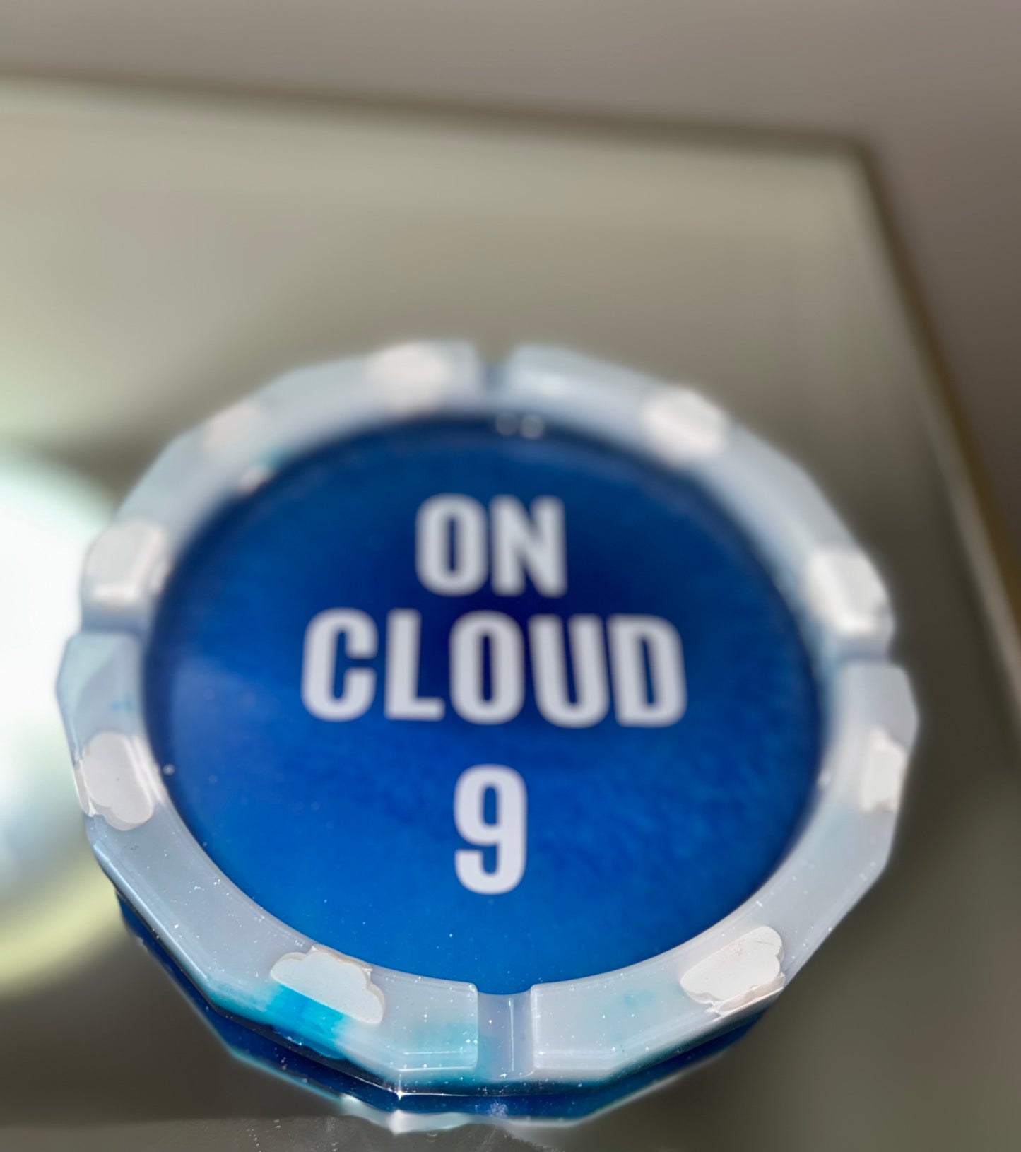“Blue On Cloud 9” Ashtray