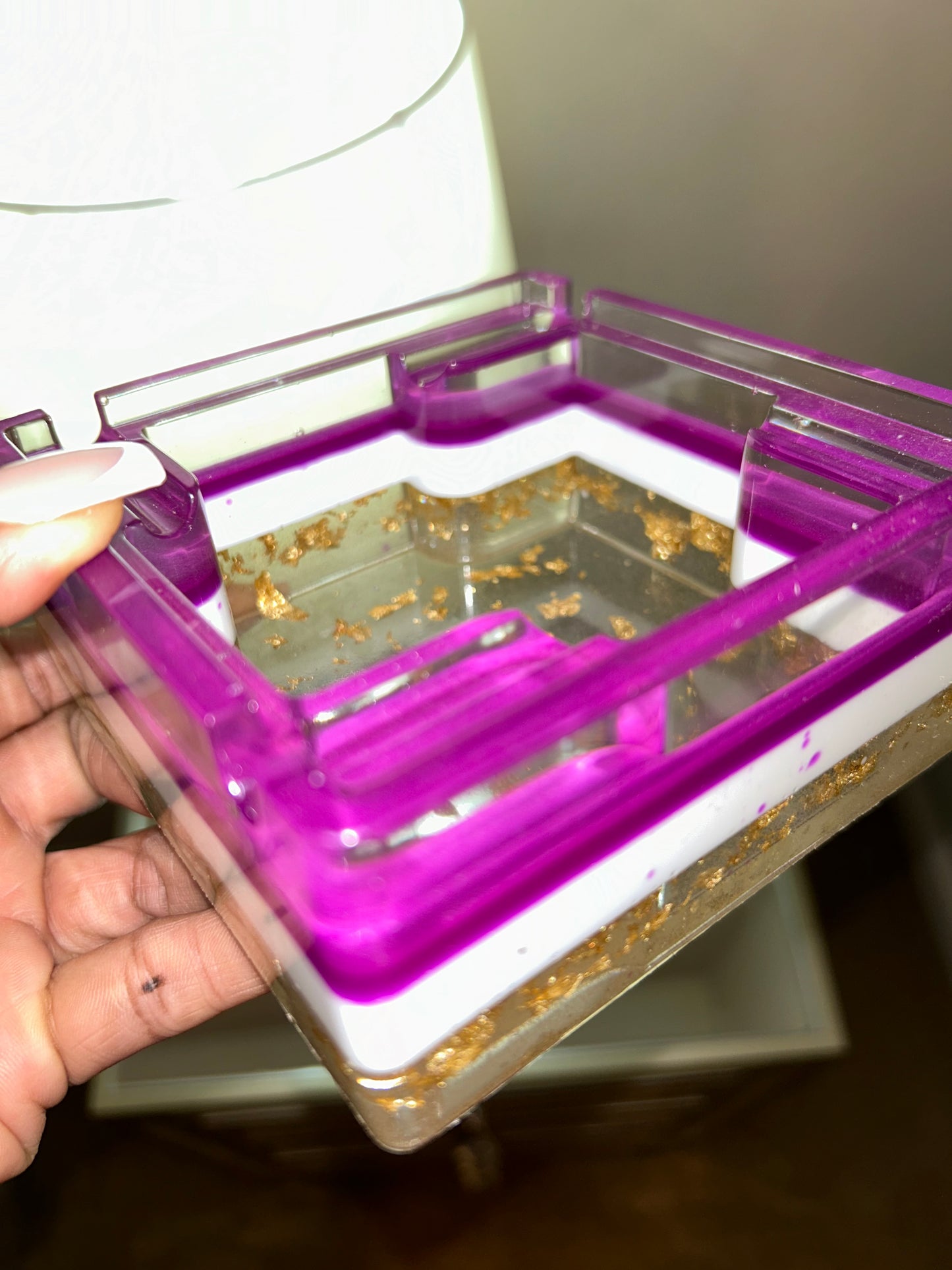 “Purple Glow” Ashtray