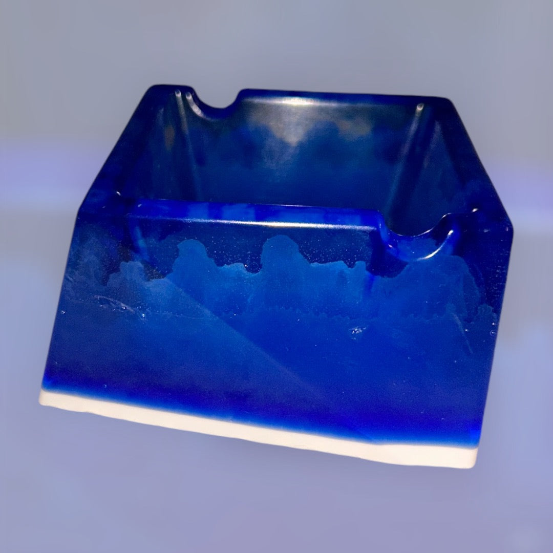 “Blue Water Glow” Ashtray