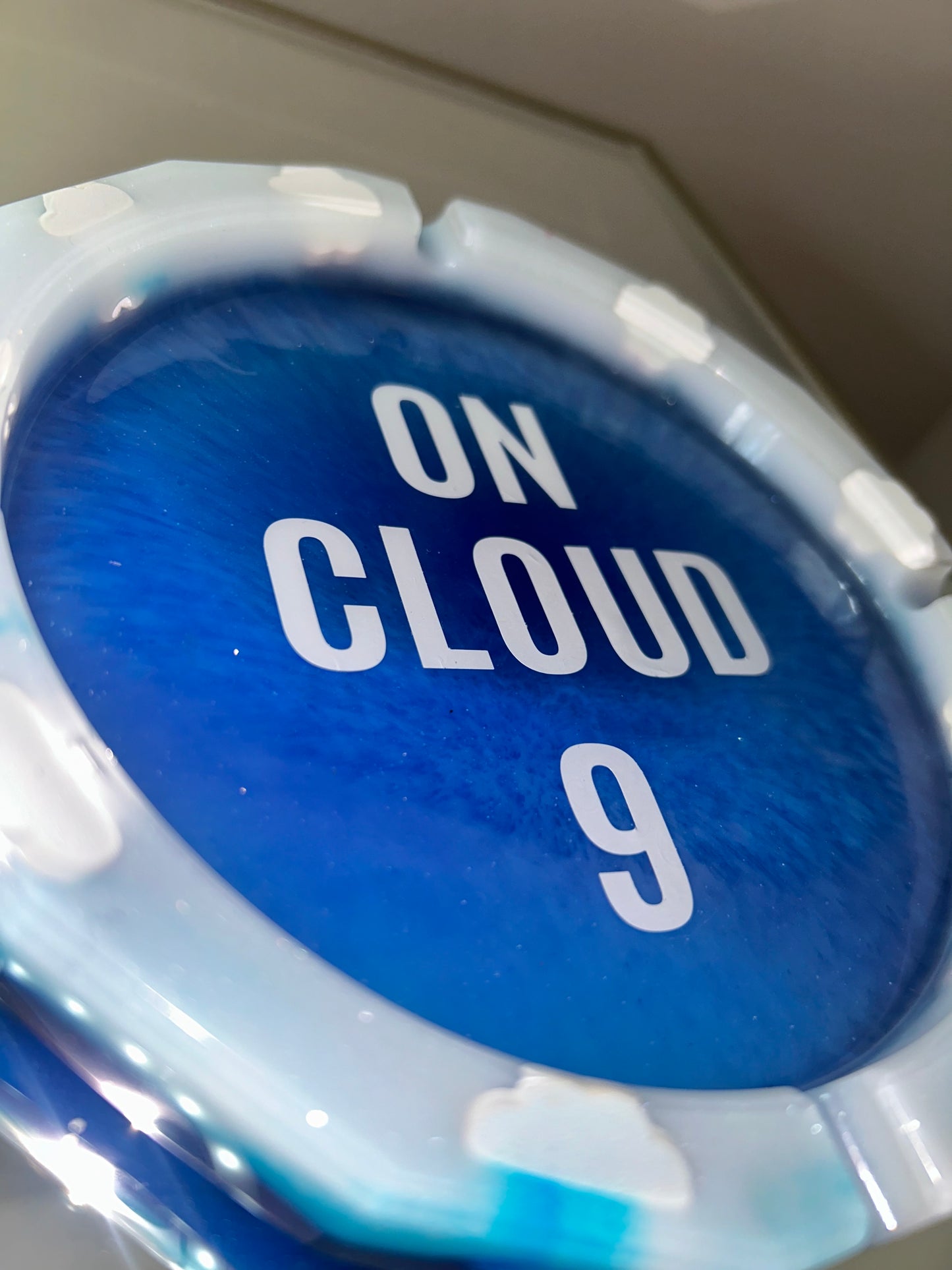 “Blue On Cloud 9” Ashtray
