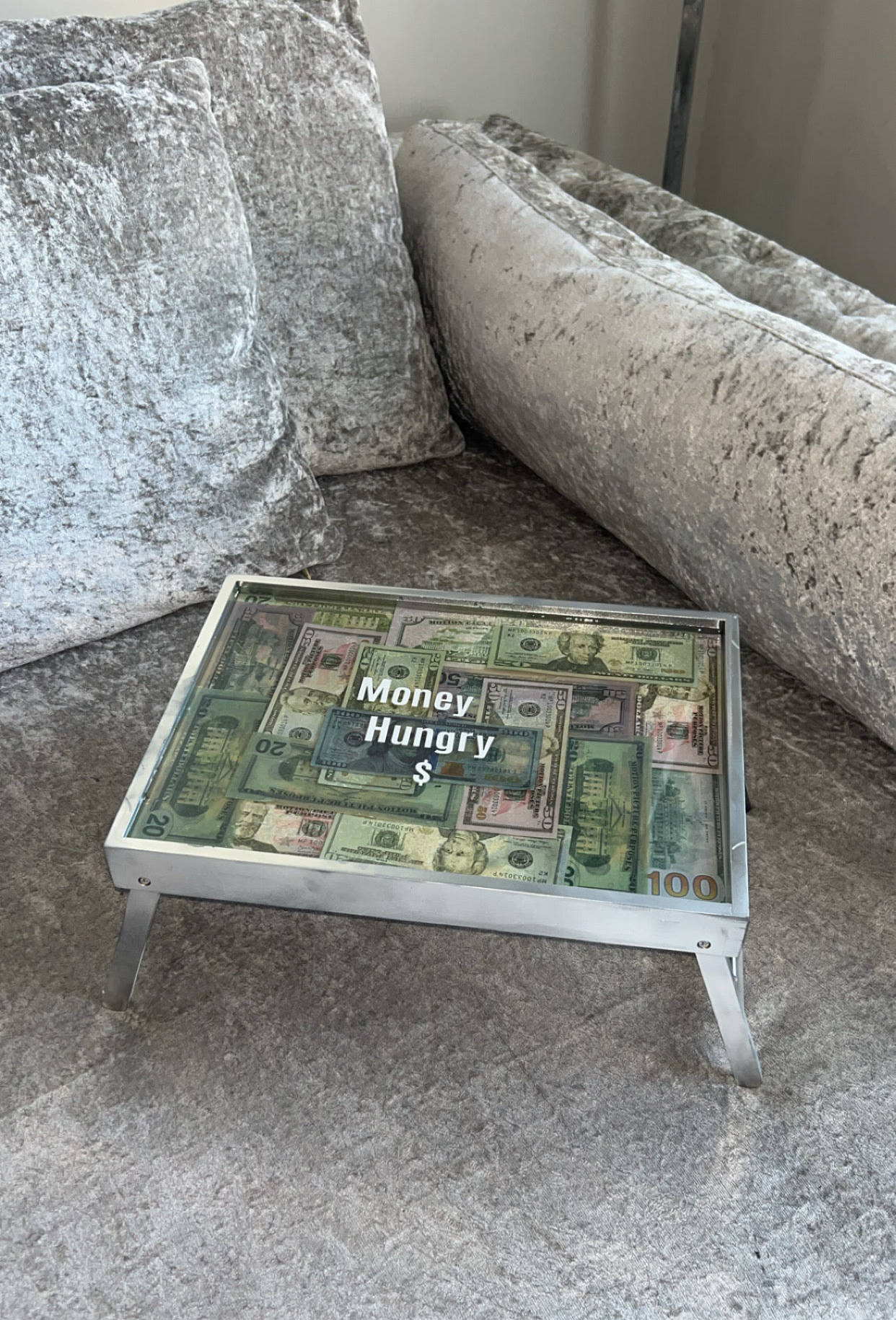 “Money Hungry” Food Tray