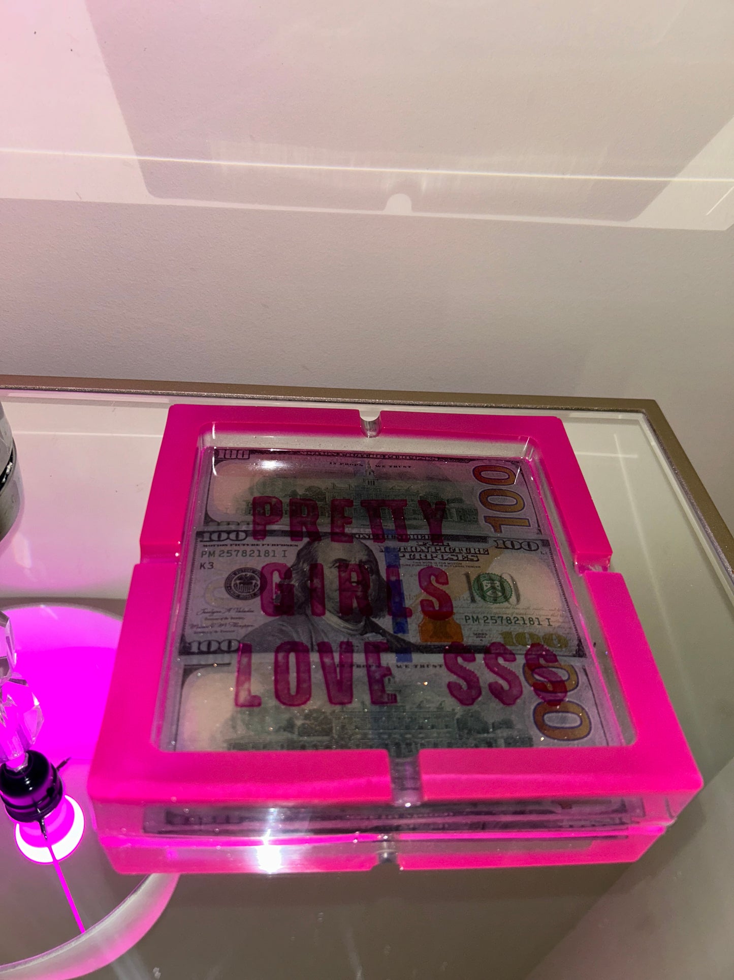 “Pink Money” Ashtray