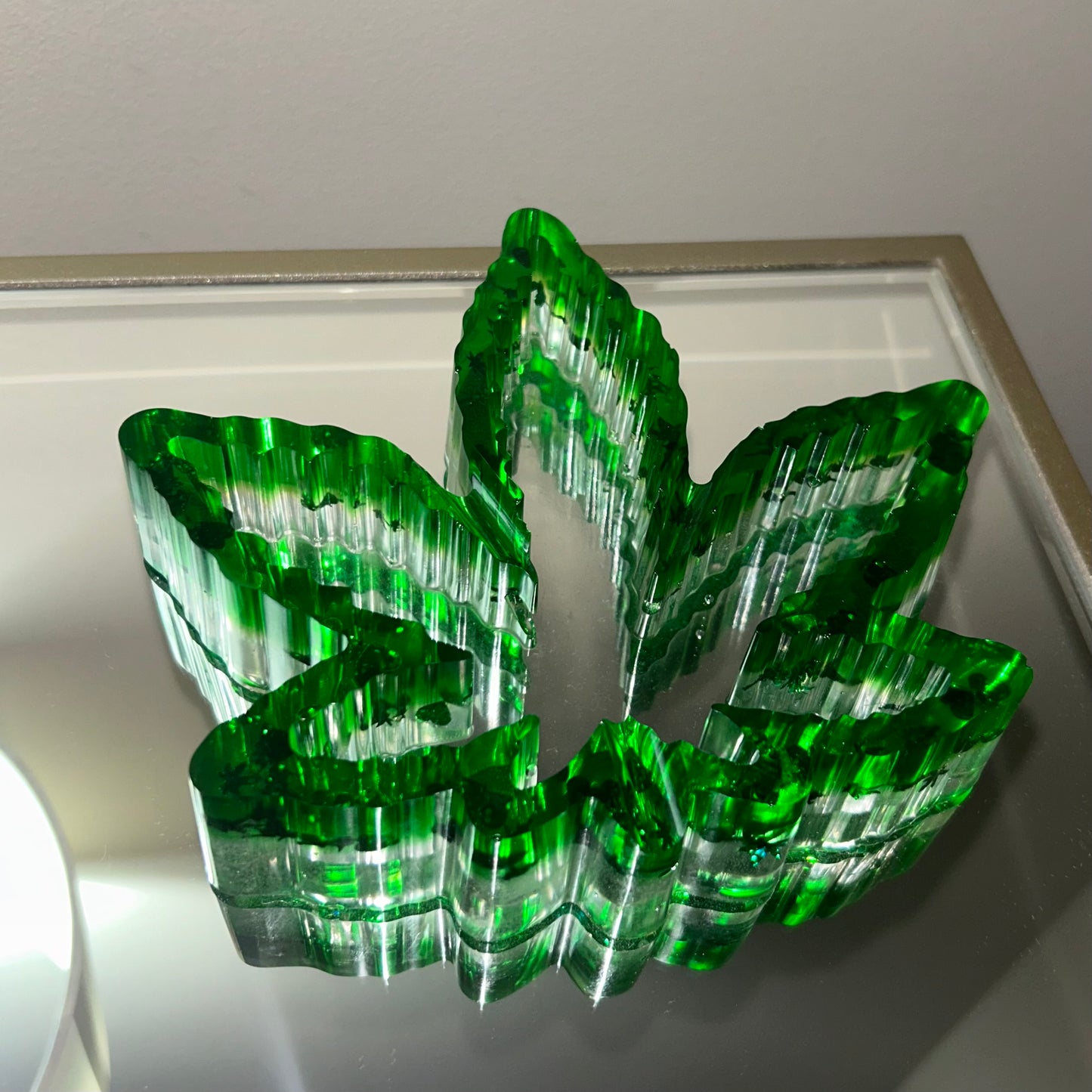 “Clear Green” Ashtray
