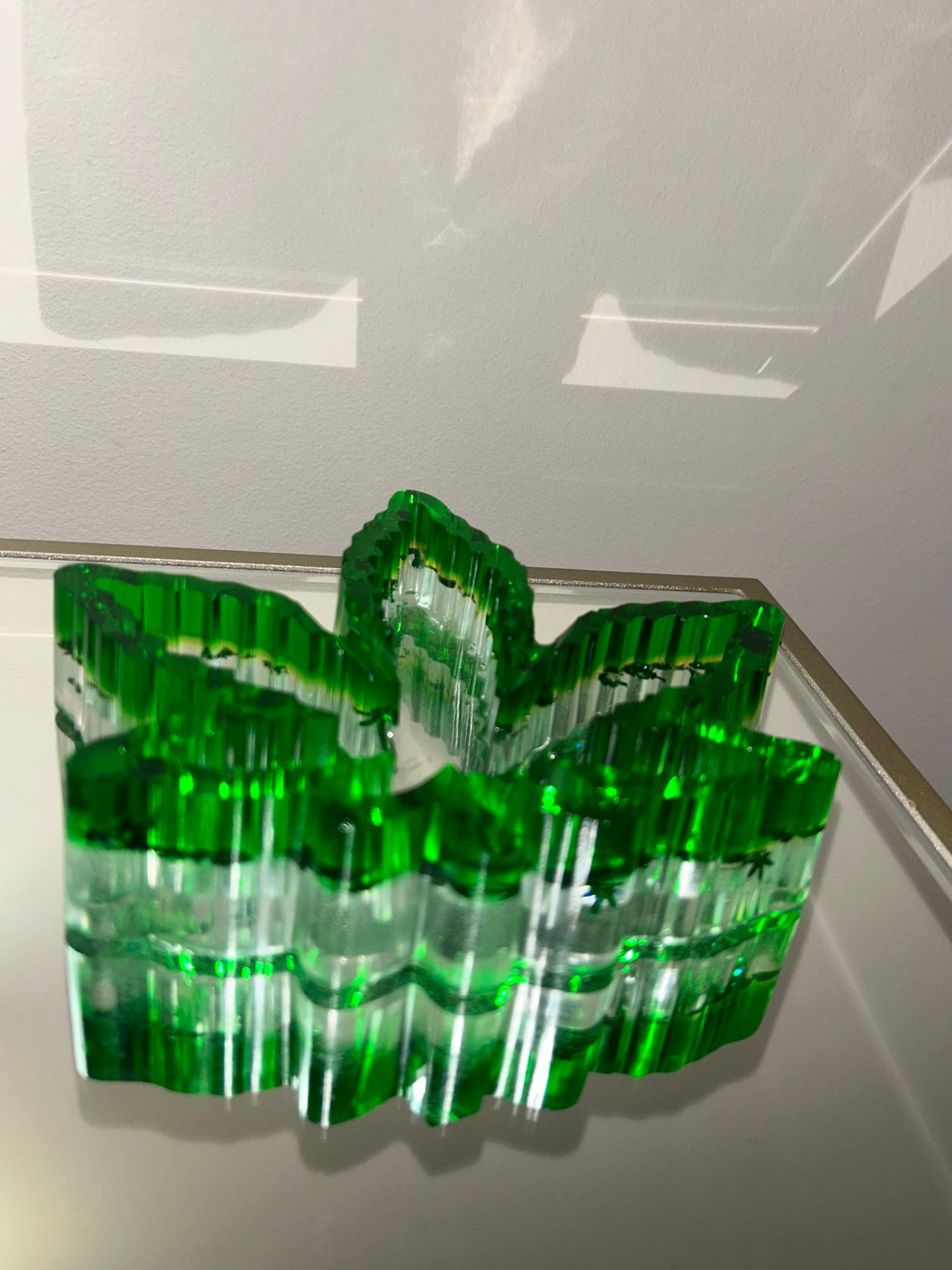 “Clear Green” Ashtray