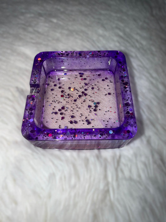 “Purple Sparkle” Ashtray