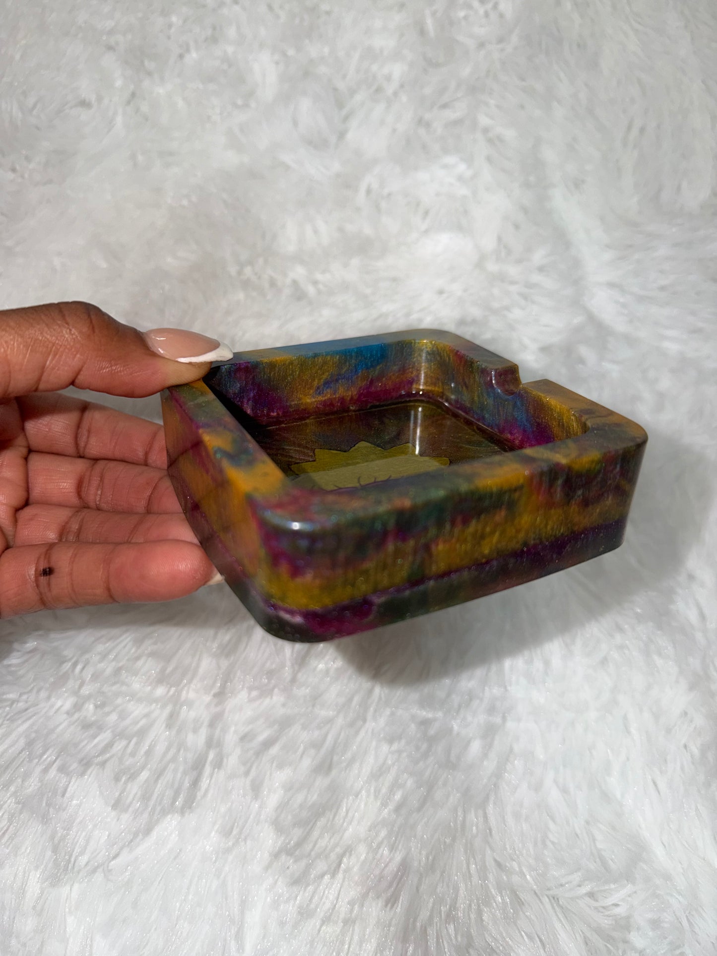 “Lisa Simpson Marbled” Ashtray