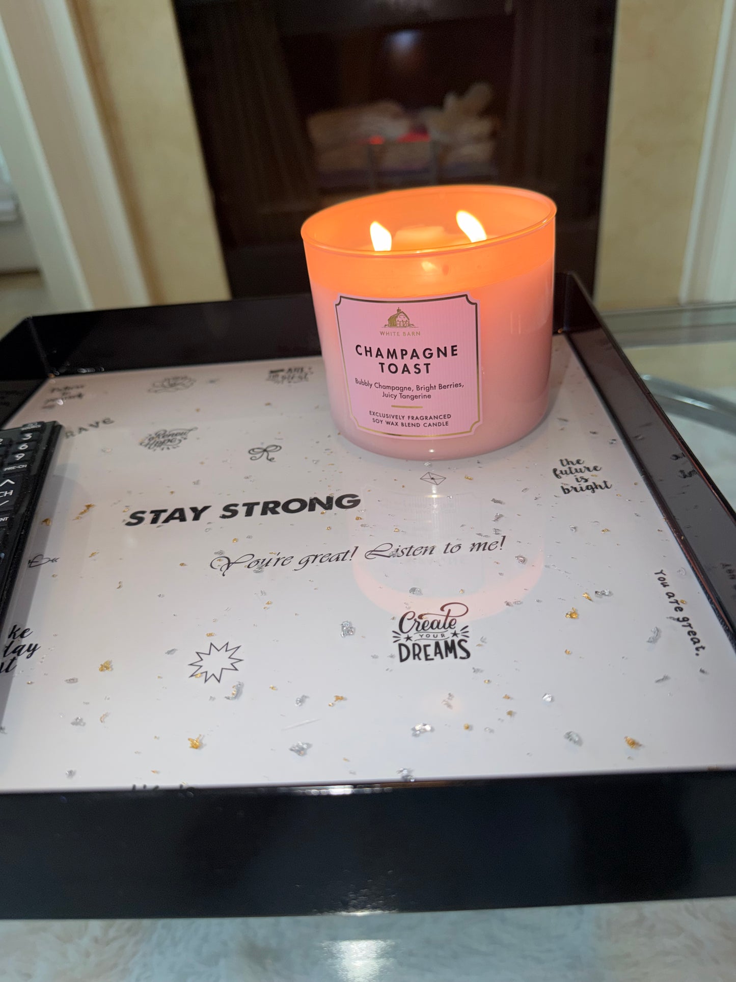 “Positive Vibes” Home Decor Tray