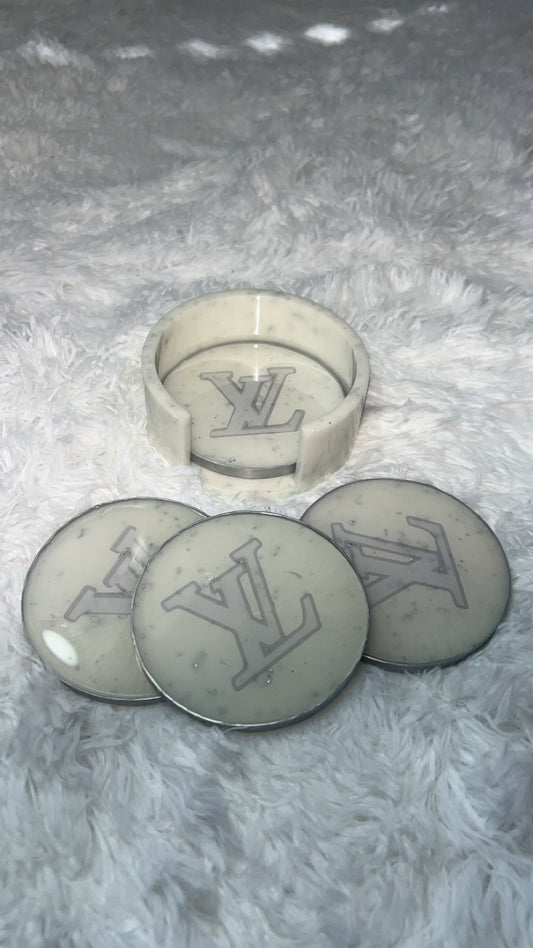 “LV Inspired” Coasters