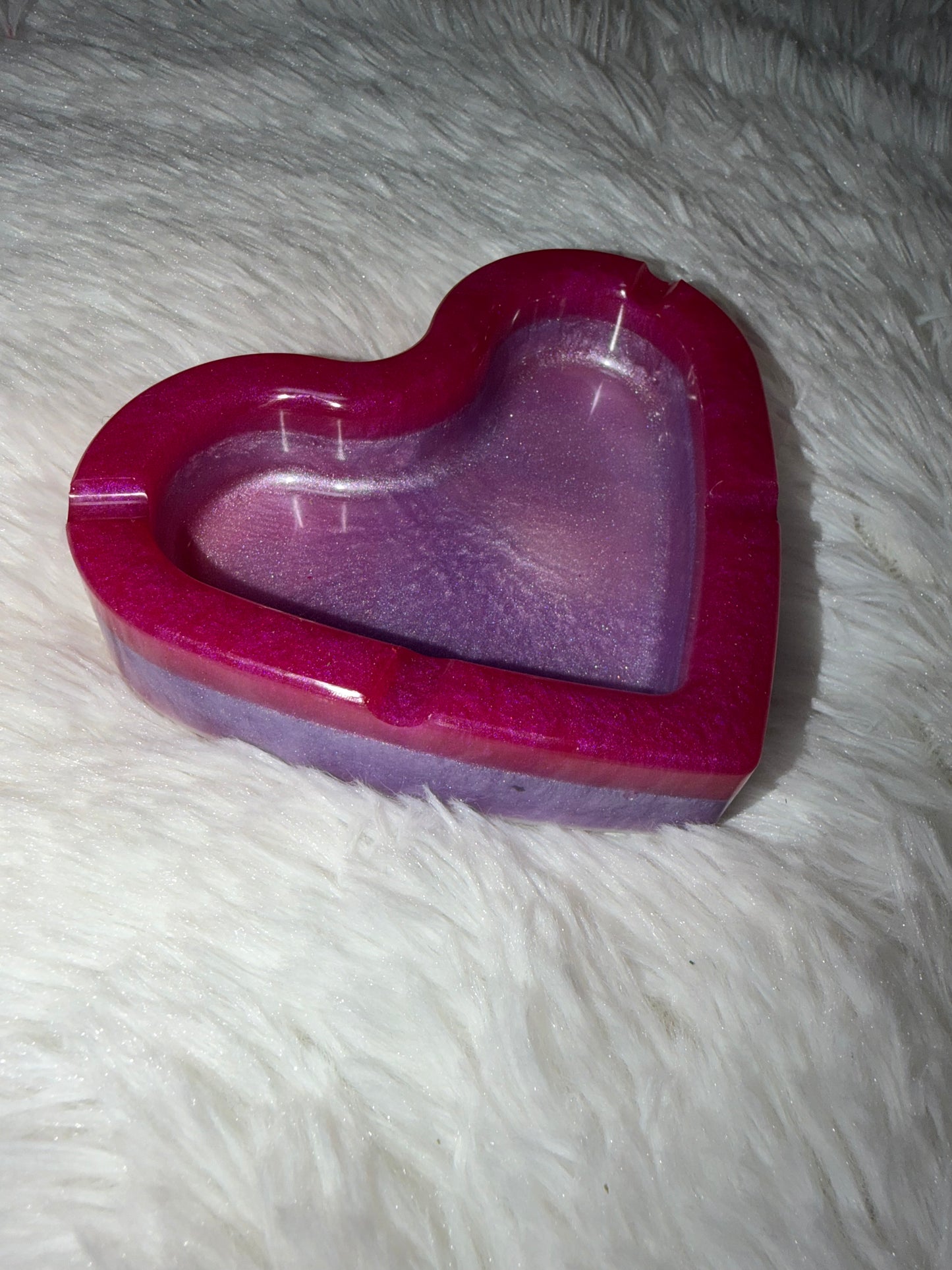“Pink Glow” Ashtray