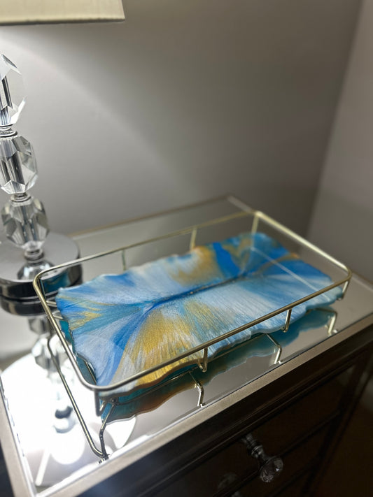 “Pretty Blue” Perfume/Cologne Tray