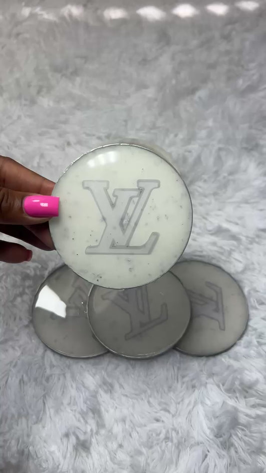 “LV Inspired” Coasters