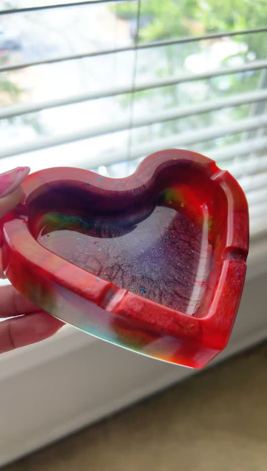 “Heart Full of Pride” Ashtray